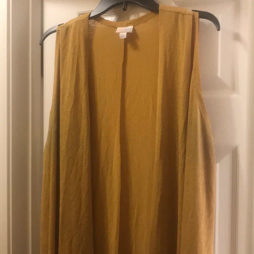 Gold/mustard lularoe joy